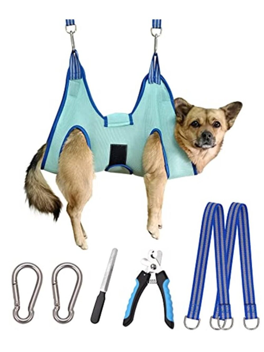 Dog Pet Grooming Hammock S Hanging Harness for Nail Clipping Trimming Cutting